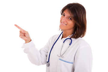 Image showing Friendly female doctor