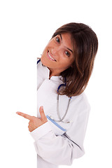 Image showing Friendly female doctor