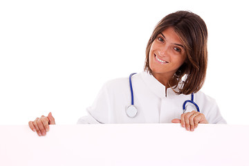 Image showing Friendly female doctor