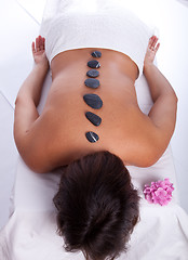 Image showing Hot stone treatment