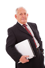 Image showing Modern senior businessman 