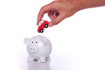 Image showing Saving for a new car