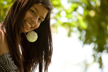 Image showing beautiful teenage girl