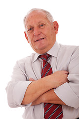 Image showing Happy senior businessman