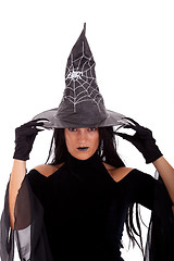 Image showing Halloween witch