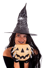 Image showing Halloween witch