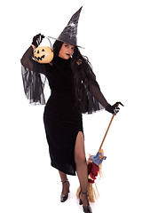 Image showing Halloween witch