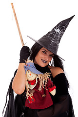 Image showing Halloween witch