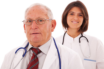 Image showing Friendly team doctors