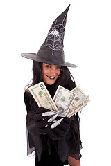 Image showing Halloween witch