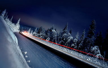 Image showing A country road Sweden