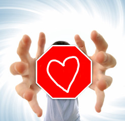 Image showing Love sign