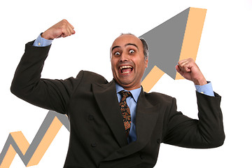 Image showing happy businessman