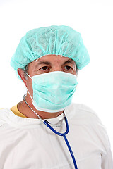 Image showing portrait of doctor, healthcare photo