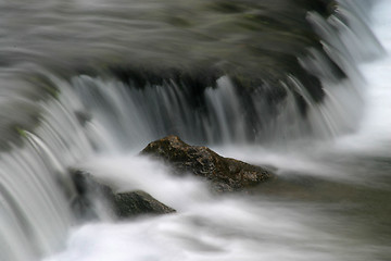 Image showing Flowing water the river in Portugal