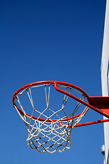 Image showing basketball table, colective sport