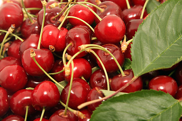 Image showing beautiful and tasty cherries