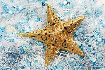 Image showing beautiful christmas decoration, decoration photo