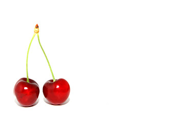 Image showing beautiful and tasty cherries