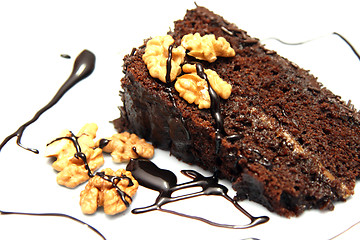 Image showing tasty chocolate cake