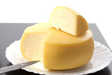 Image showing beautiful and tasty cheese