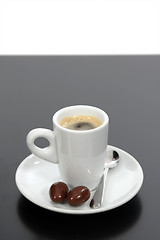 Image showing coffee breakfast