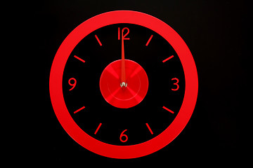 Image showing beautiful clock on the wall