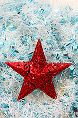 Image showing beautiful christmas decoration, decoration photo