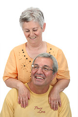 Image showing happy mature couple