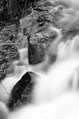 Image showing Flowing water the river in Portugal