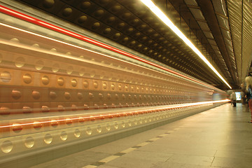 Image showing subway from the Prague