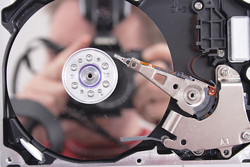 Image showing disk drive background