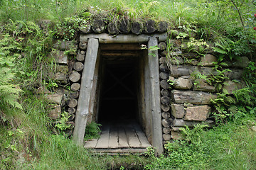 Image showing old mine entry