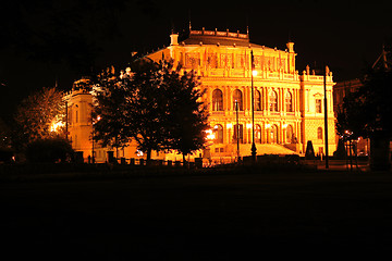 Image showing Prague in the night