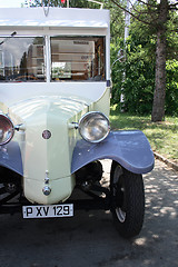 Image showing historical vehicle 