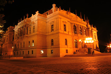 Image showing Prague in the night