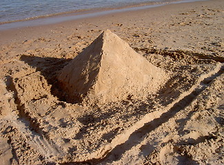 Image showing Sand Pyramid