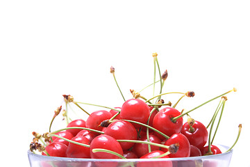 Image showing cherries background