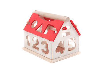 Image showing toy house isolated