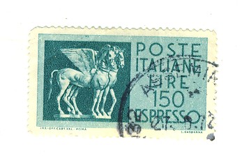 Image showing italian stamp