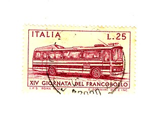 Image showing italian stamp