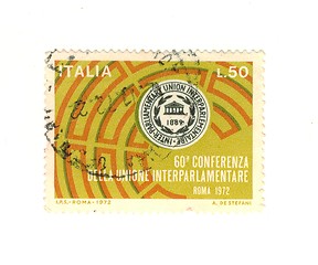 Image showing italian stamp