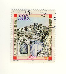 Image showing bosnia stamp