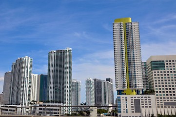 Image showing Miami Skyscrapers