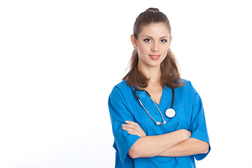 Image showing smiling physician