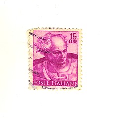 Image showing italian stamp