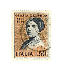 Image showing italian stamp