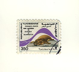 Image showing tunisian stamp