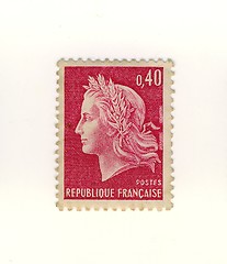 Image showing france stamp