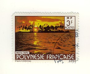 Image showing france stamp